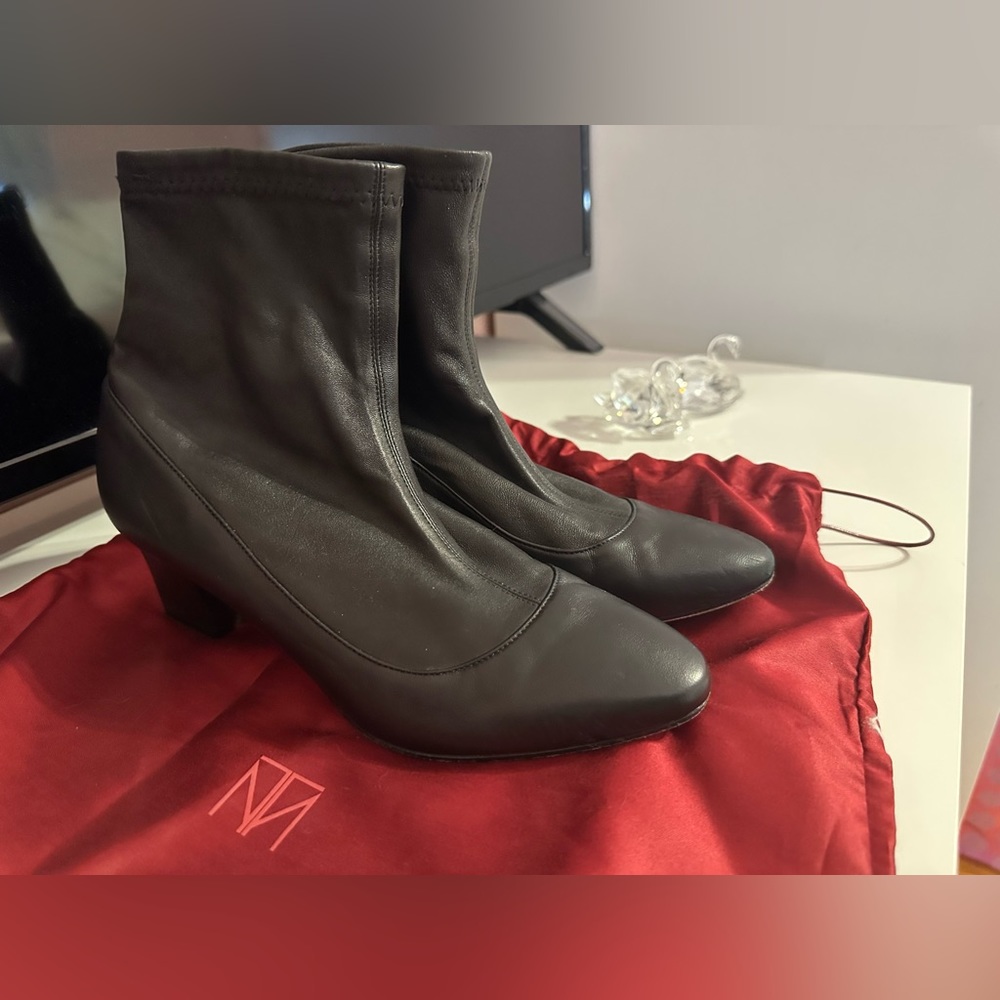 Tamera Mellon Leather Sock Boots